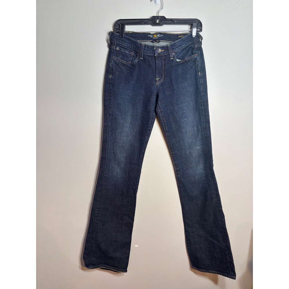 Lucky Brand Sweet N Low Bootcut Jeans Dark‎ Wash Women's Size 4 27